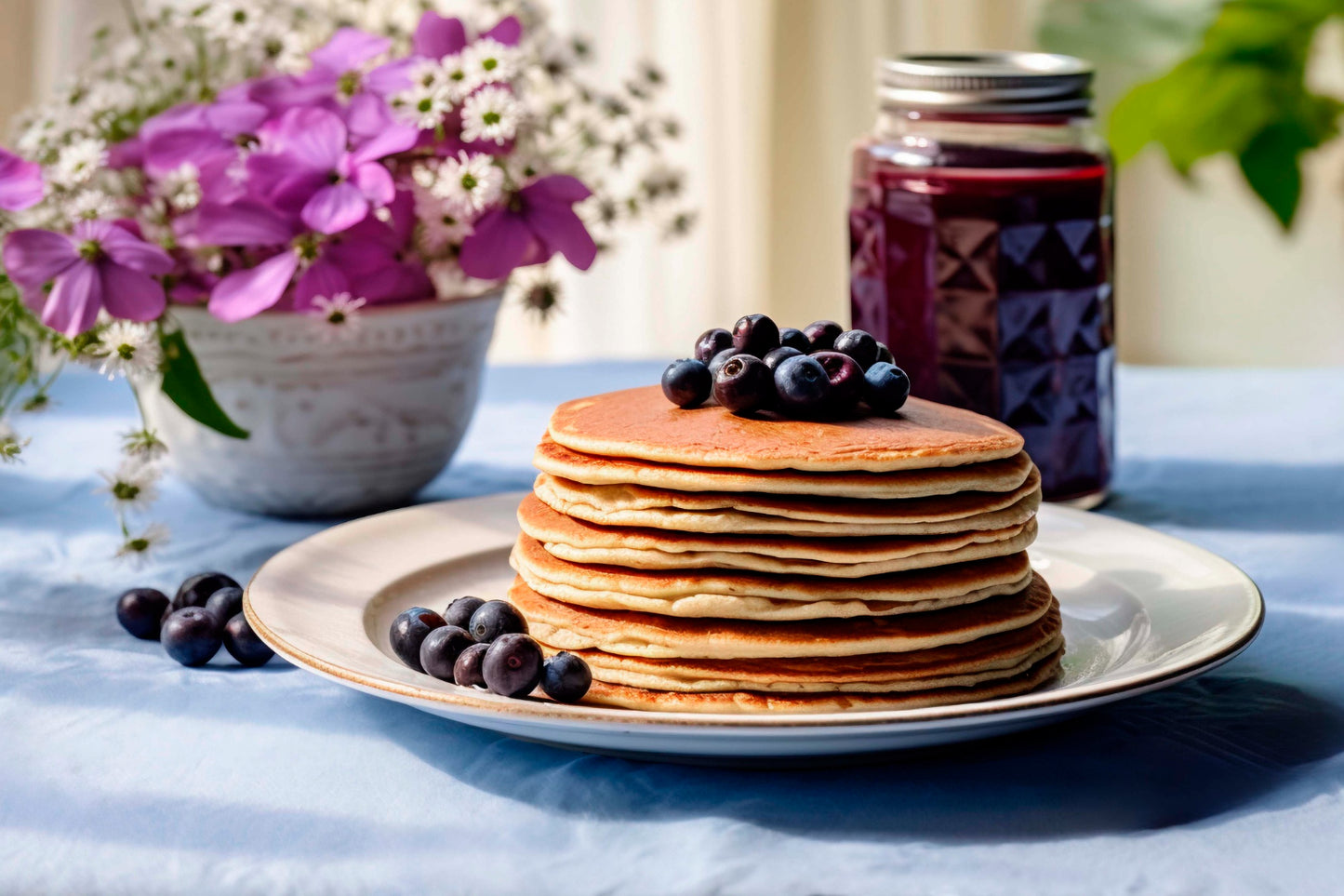 Elderberry Syrup Pancake Topping