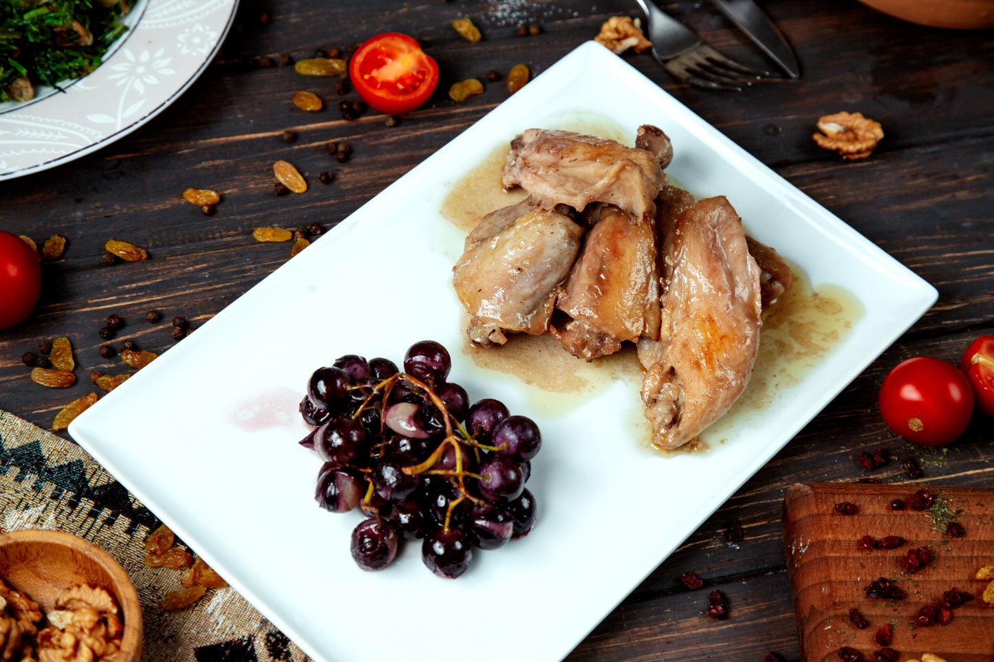 Elderberry Glazed Chicken