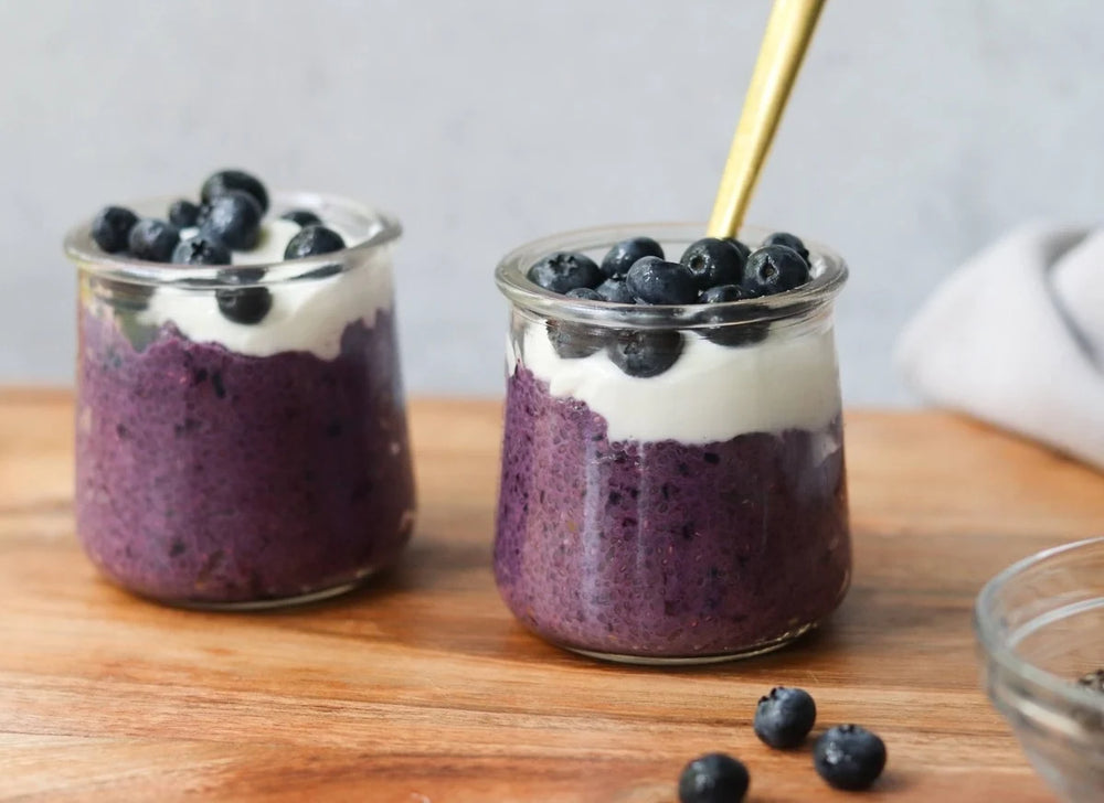 Elderberry Chia Pudding 